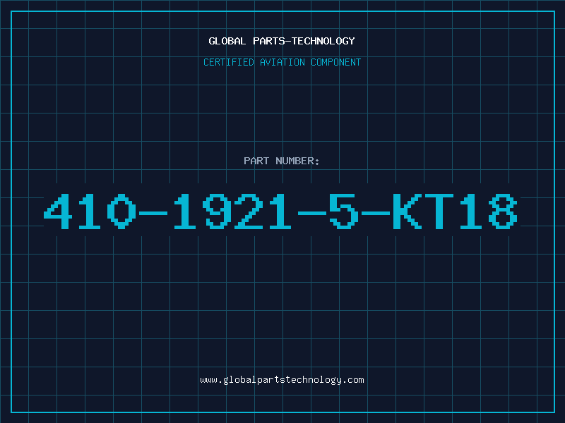 Aviation Part 410-1921-5-KT18