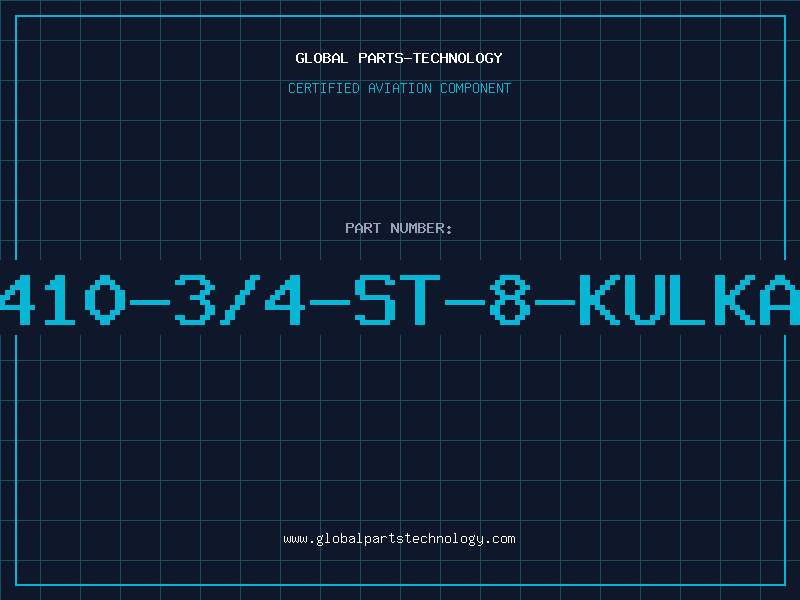 Aviation Part 410-3/4-ST-8-KULKA
