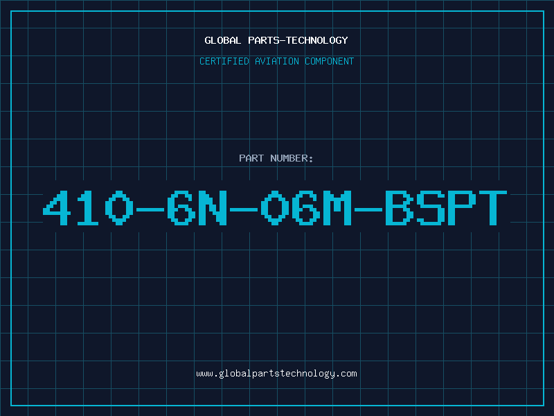 Aviation Part 410-6N-06M-BSPT