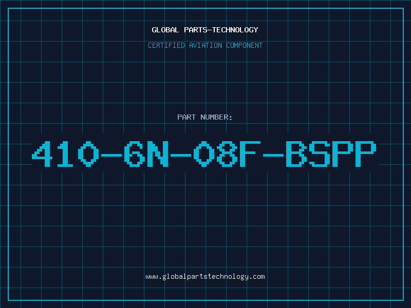 Aviation Part 410-6N-08F-BSPP