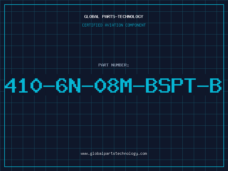 Aviation Part 410-6N-08M-BSPT-B