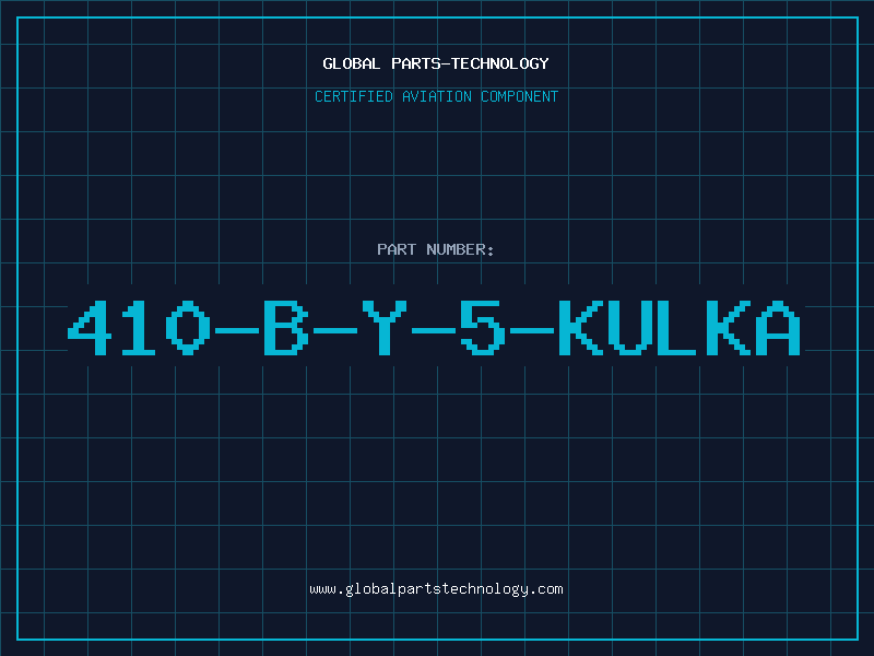 Aviation Part 410-B-Y-5-KULKA