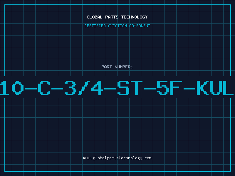 Aviation Part 410-C-3/4-ST-5F-KULK