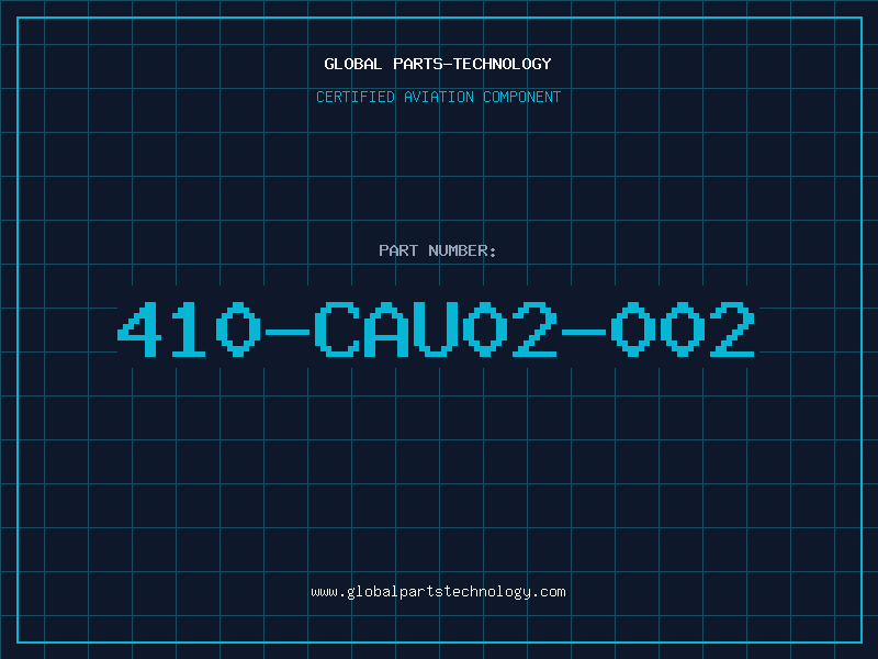 Aviation Part 410-CAU02-002