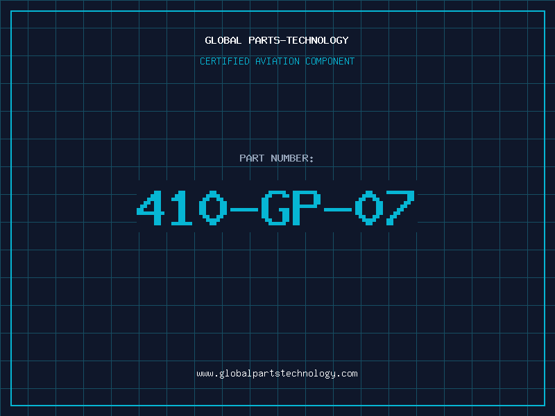 Aviation Part 410-GP-07
