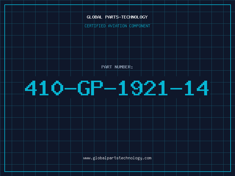 Aviation Part 410-GP-1921-14