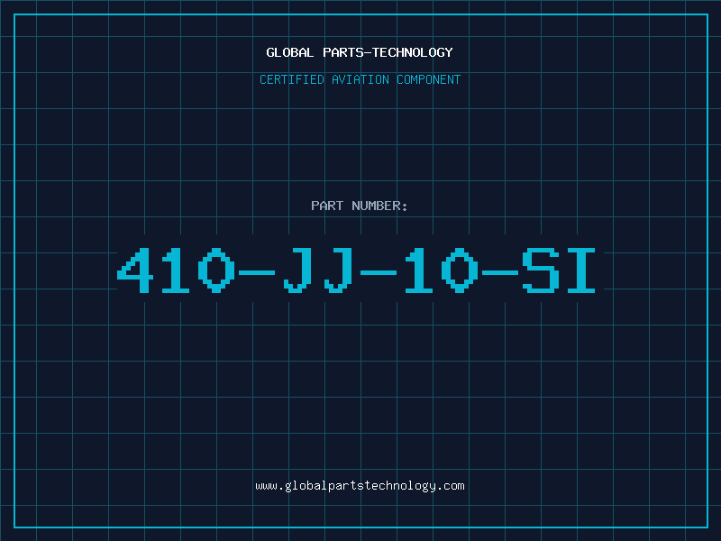 Aviation Part 410-JJ-10-SI
