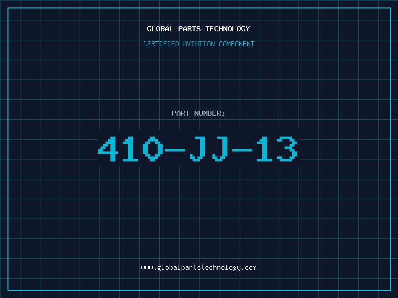 Aviation Part 410-JJ-13