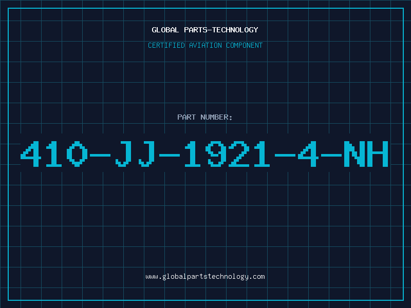 Aviation Part 410-JJ-1921-4-NH