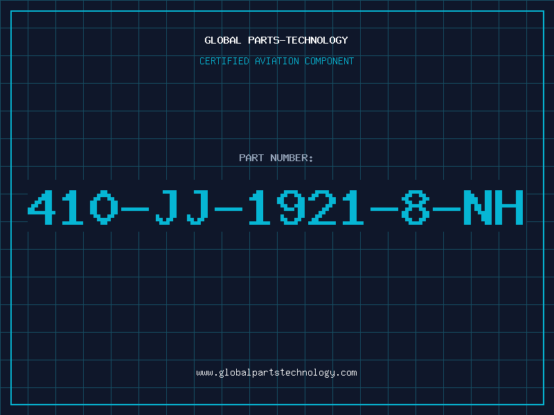 Aviation Part 410-JJ-1921-8-NH