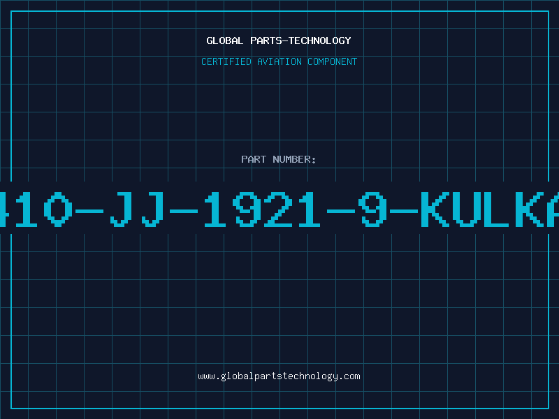 Aviation Part 410-JJ-1921-9-KULKA