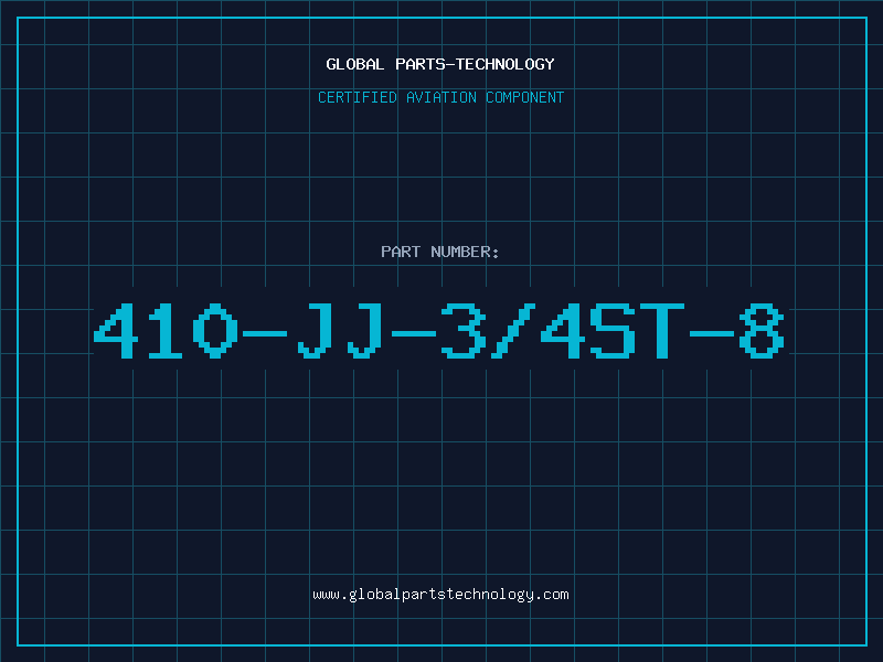 Aviation Part 410-JJ-3/4ST-8