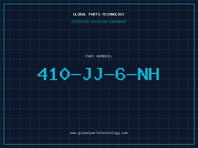 Aviation Part 410-JJ-6-NH