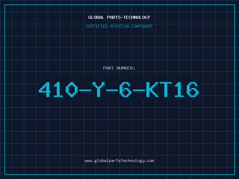Aviation Part 410-Y-6-KT16