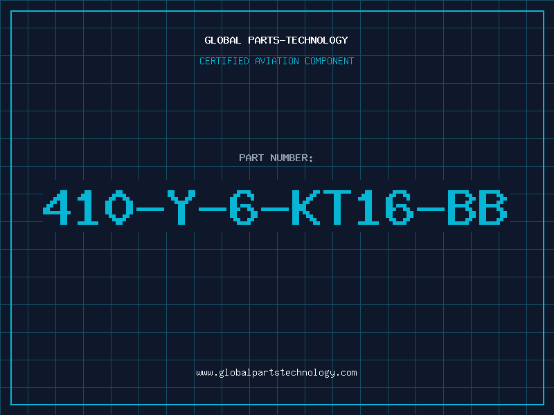 Aviation Part 410-Y-6-KT16-BB