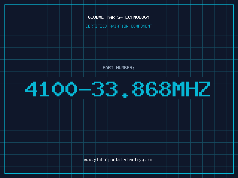 Aviation Part 4100-33.868MHZ