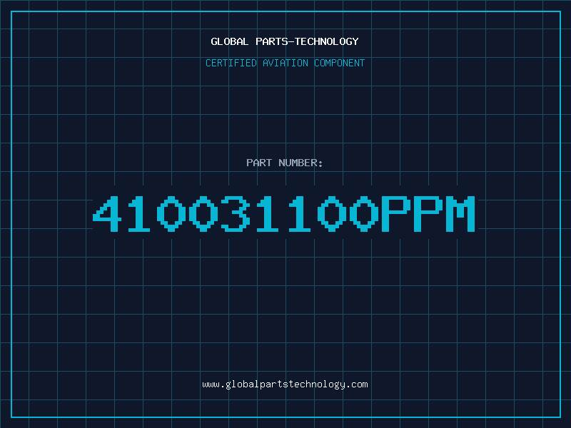Aviation Part 410031100PPM