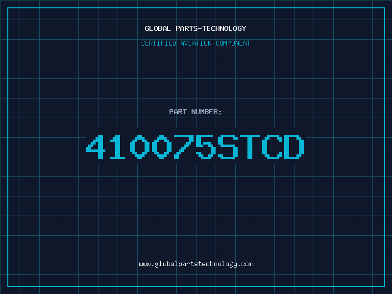 Aviation Part 410075STCD