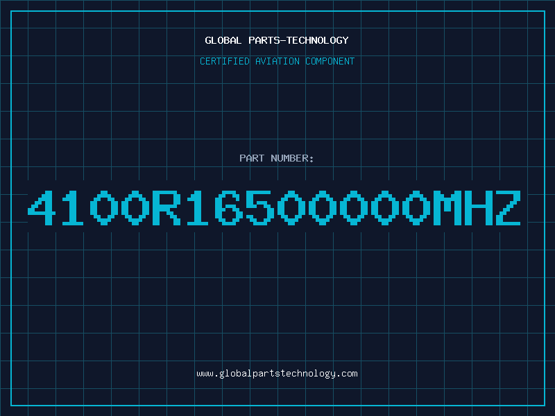 Aviation Part 4100R16500000MHZ