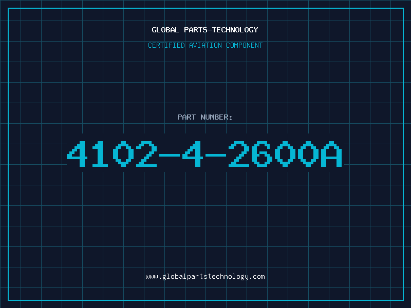 Aviation Part 4102-4-2600A