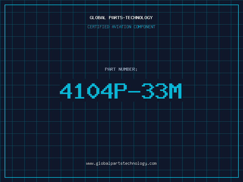 Aviation Part 4104P-33M