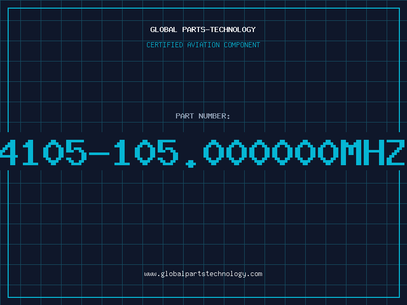 Aviation Part 4105-105.000000MHZ