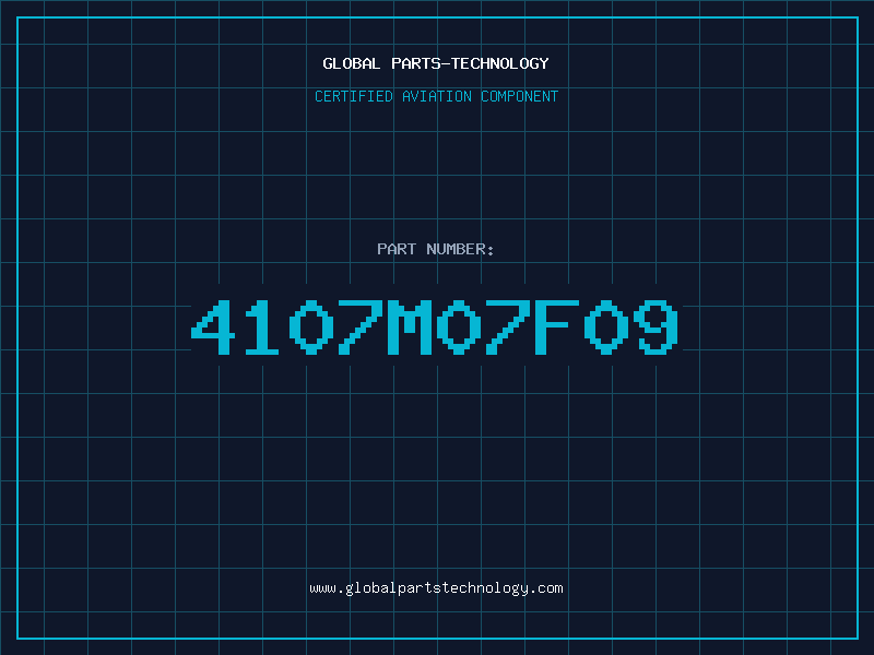 Aviation Part 4107M07F09