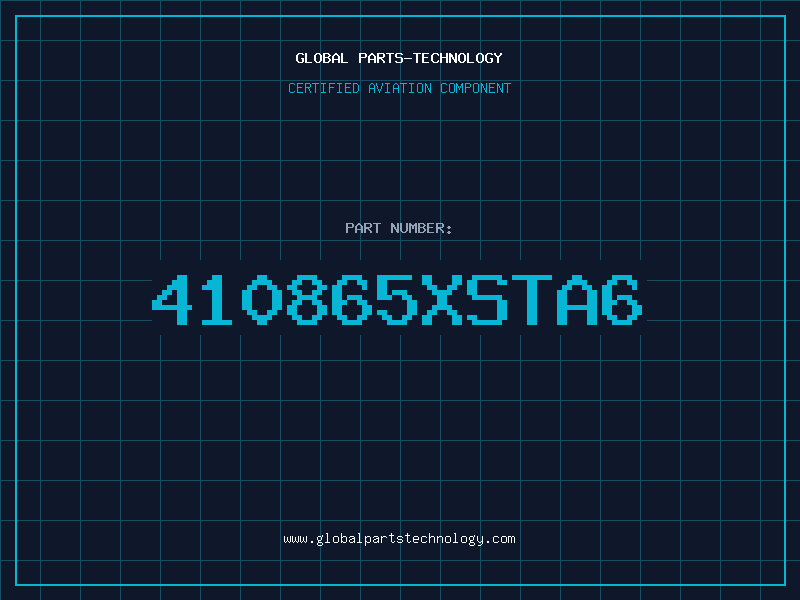 Aviation Part 410865XSTA6