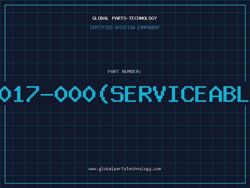 Aviation Part 411-0017-000(serviceablepart