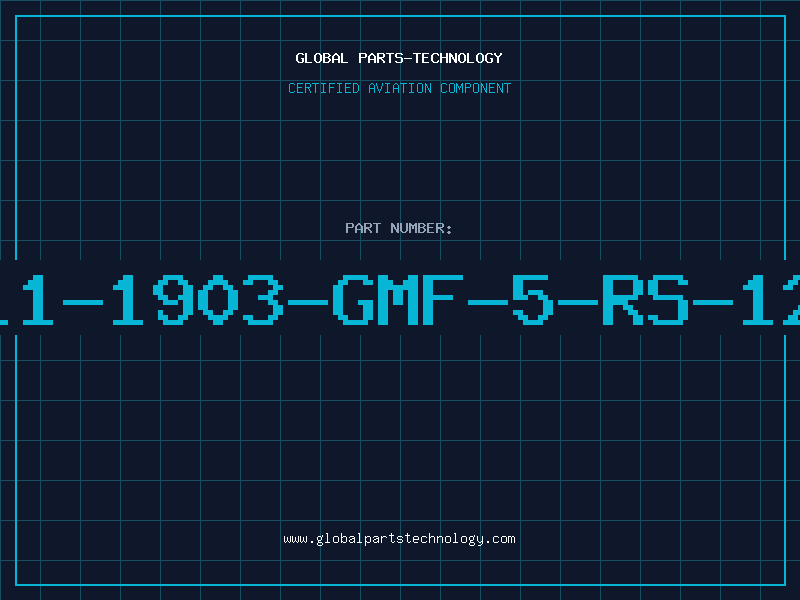 Aviation Part 411-1903-GMF-5-RS-12A