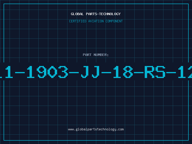 Aviation Part 411-1903-JJ-18-RS-12A