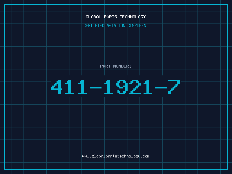 Aviation Part 411-1921-7