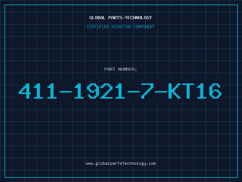 Aviation Part 411-1921-7-KT16