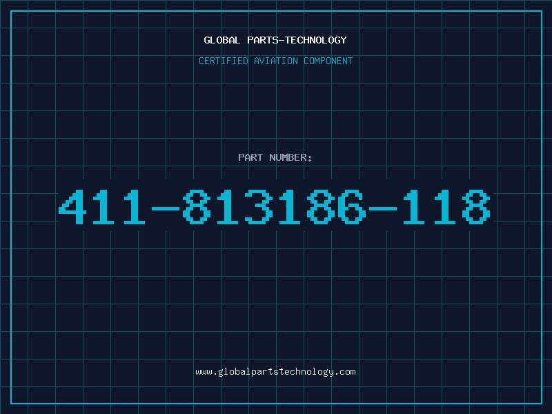 Aviation Part 411-813186-118