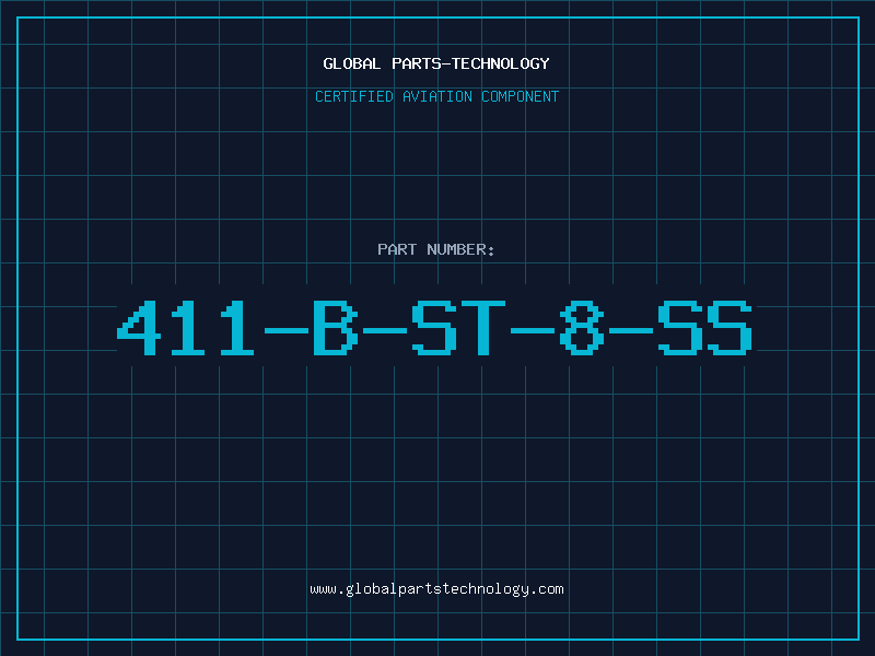 Aviation Part 411-B-ST-8-SS