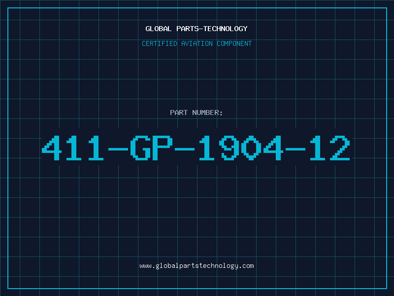 Aviation Part 411-GP-1904-12