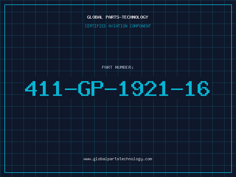 Aviation Part 411-GP-1921-16