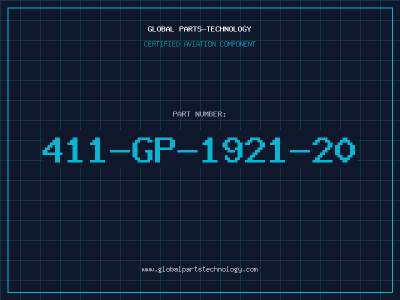 Aviation Part 411-GP-1921-20