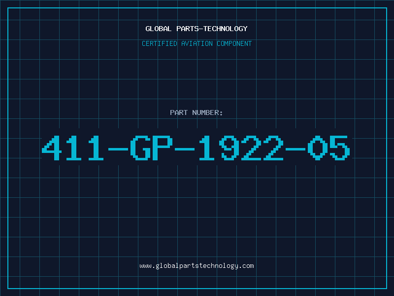 Aviation Part 411-GP-1922-05