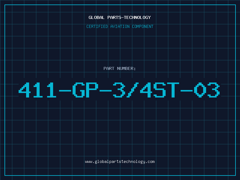 Aviation Part 411-GP-3/4ST-03