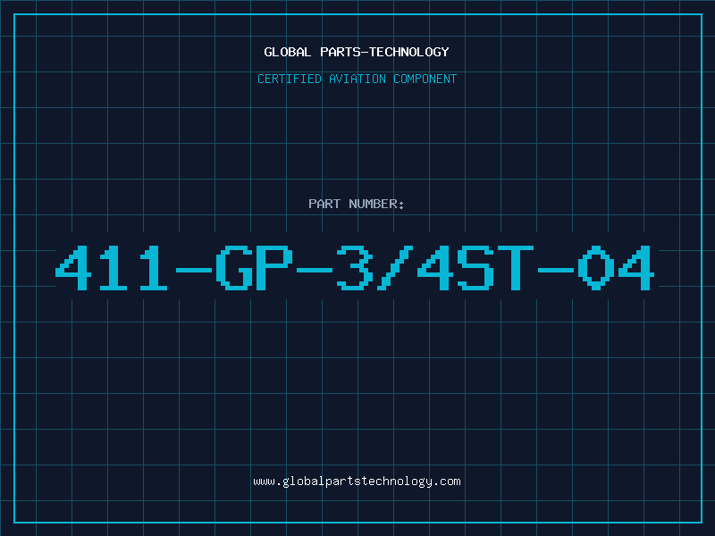 Aviation Part 411-GP-3/4ST-04