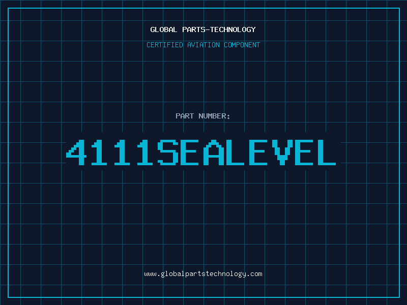 Aviation Part 4111Sealevel