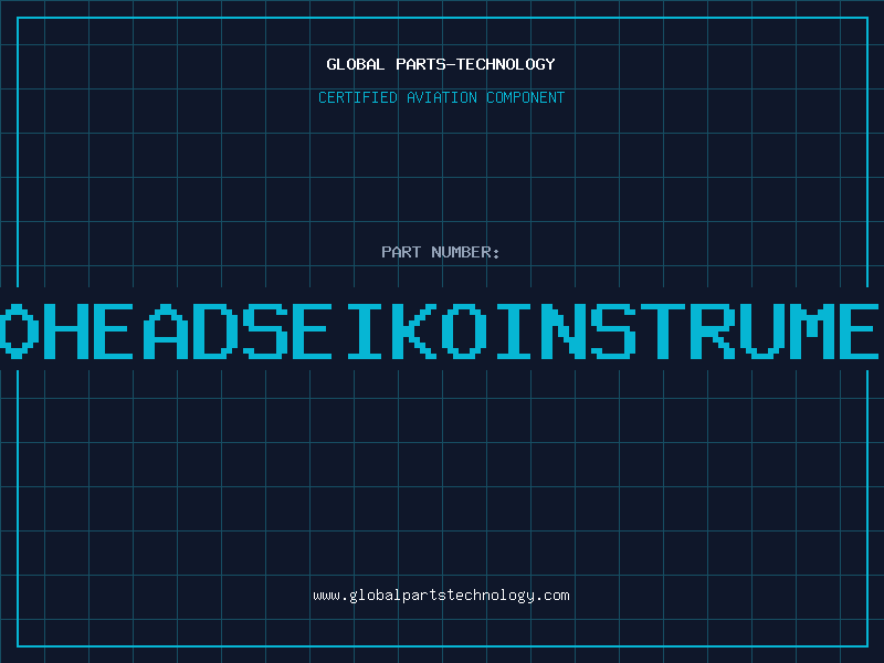 Aviation Part 411320HEADSEIKOINSTRUMENTSMP