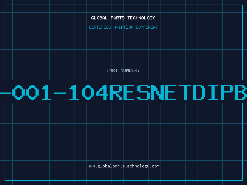Aviation Part 4114R-001-104RESNETDIPBOU/86