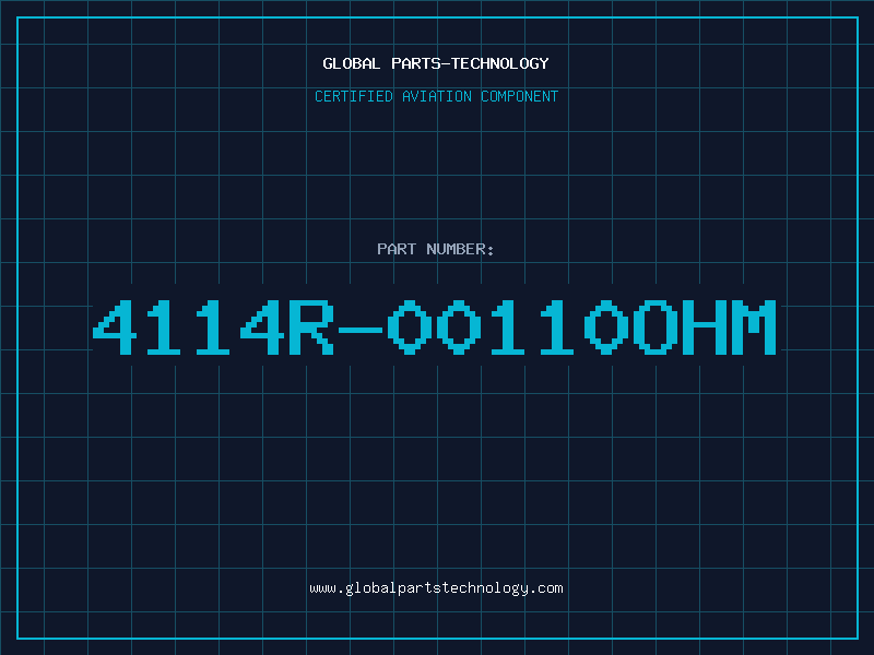 Aviation Part 4114R-00110OHM