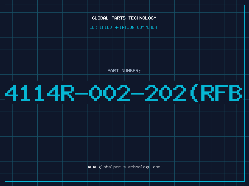 Aviation Part 4114R-002-202(RFB