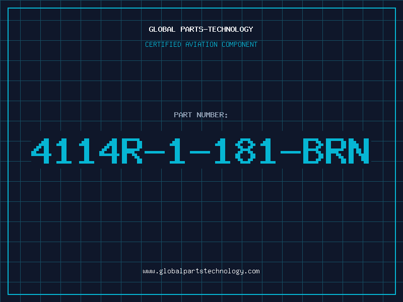 Aviation Part 4114R-1-181-BRN