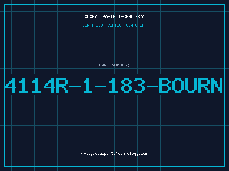 Aviation Part 4114R-1-183-BOURN