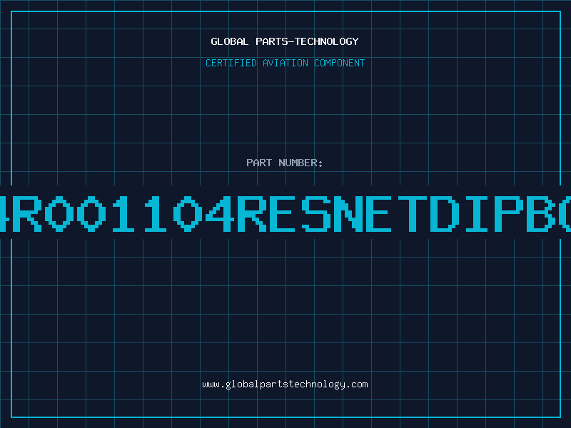 Aviation Part 4114R001104RESNETDIPBOU86