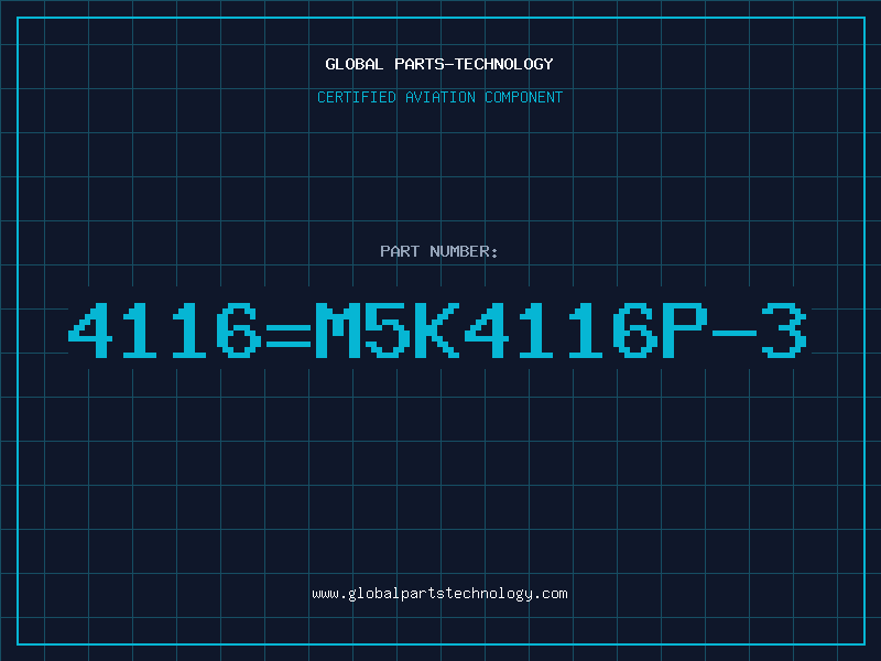 Aviation Part 4116=M5K4116P-3